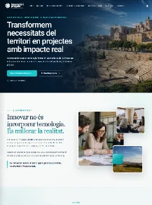 Web institucional de Innovació i Progrés