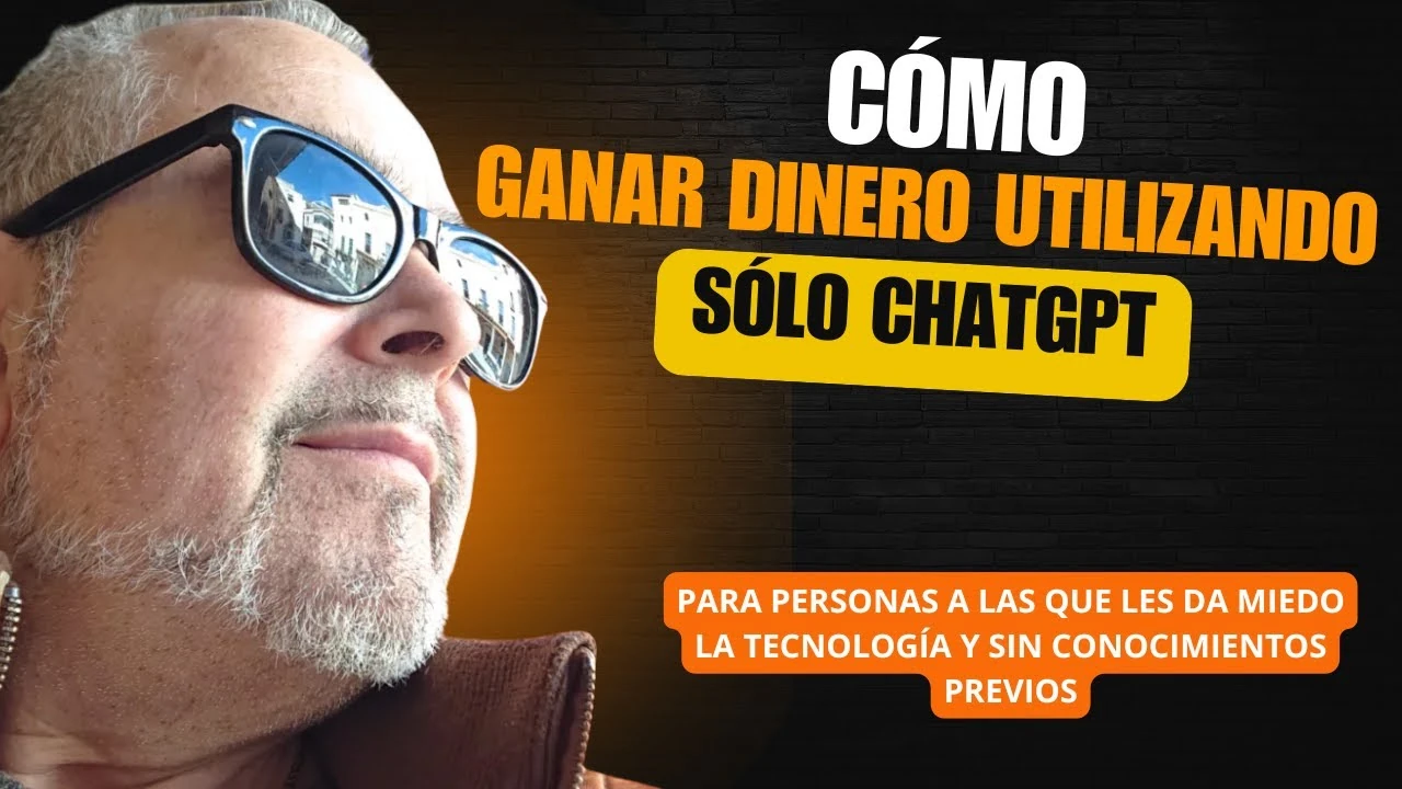 Miniatura del webinar Cómo ganar dinero con ChatGPT
